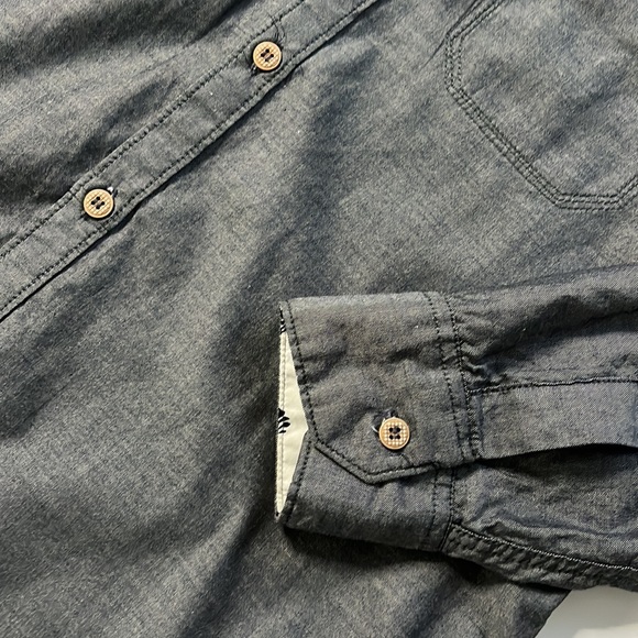 River Edge Vintage Classic Button Down Shirt for Men in Size Medium - Picture 3 of 7